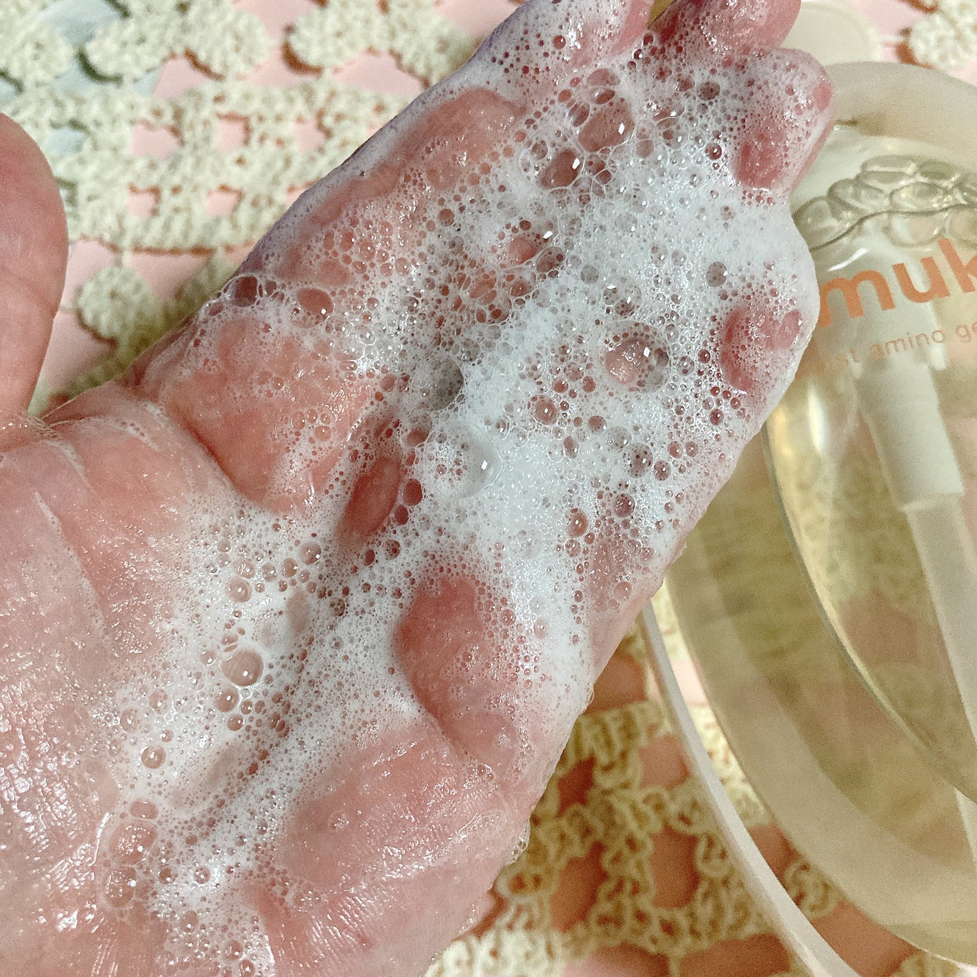 ムク+ モイスト アミノジェル シャンプー/ヘアトリートメント/muku+/市販シャンプーを使ったクチコミ(3枚目)