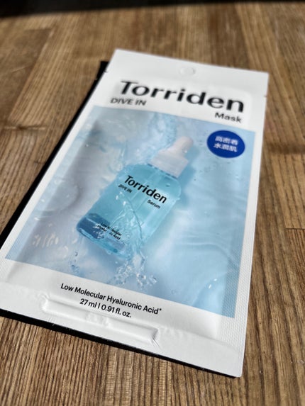トリデン ダイブインマスクパック/Torriden/シートマスク・パックを使ったクチコミ(1枚目)