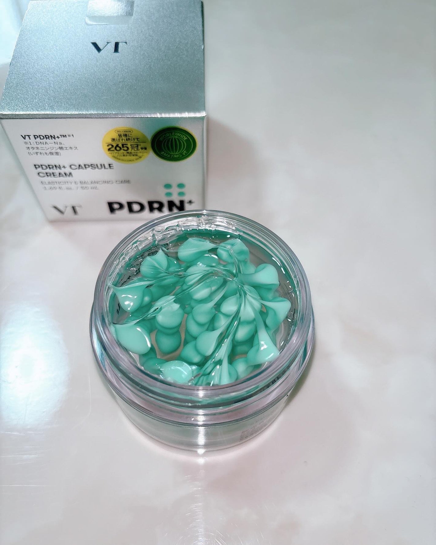 PDRN カプセルクリーム 100/VT/フェイスクリームを使ったクチコミ(3枚目)