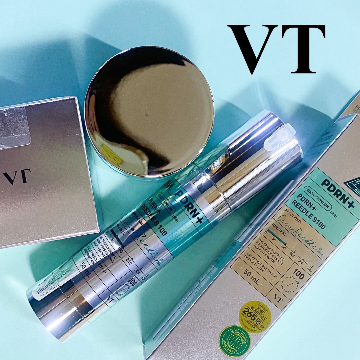 PDRN+リードルS 100/VT/美容液を使ったクチコミ(1枚目)