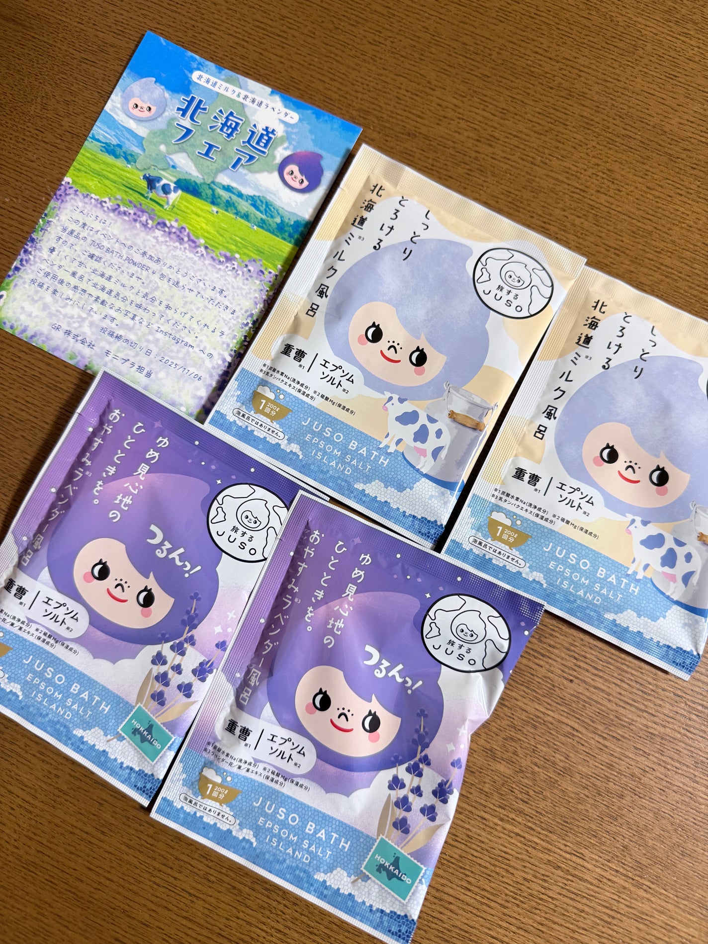 JUSO BATH POWDER/旅するJUSO/炭酸系入浴剤を使ったクチコミ(1枚目)