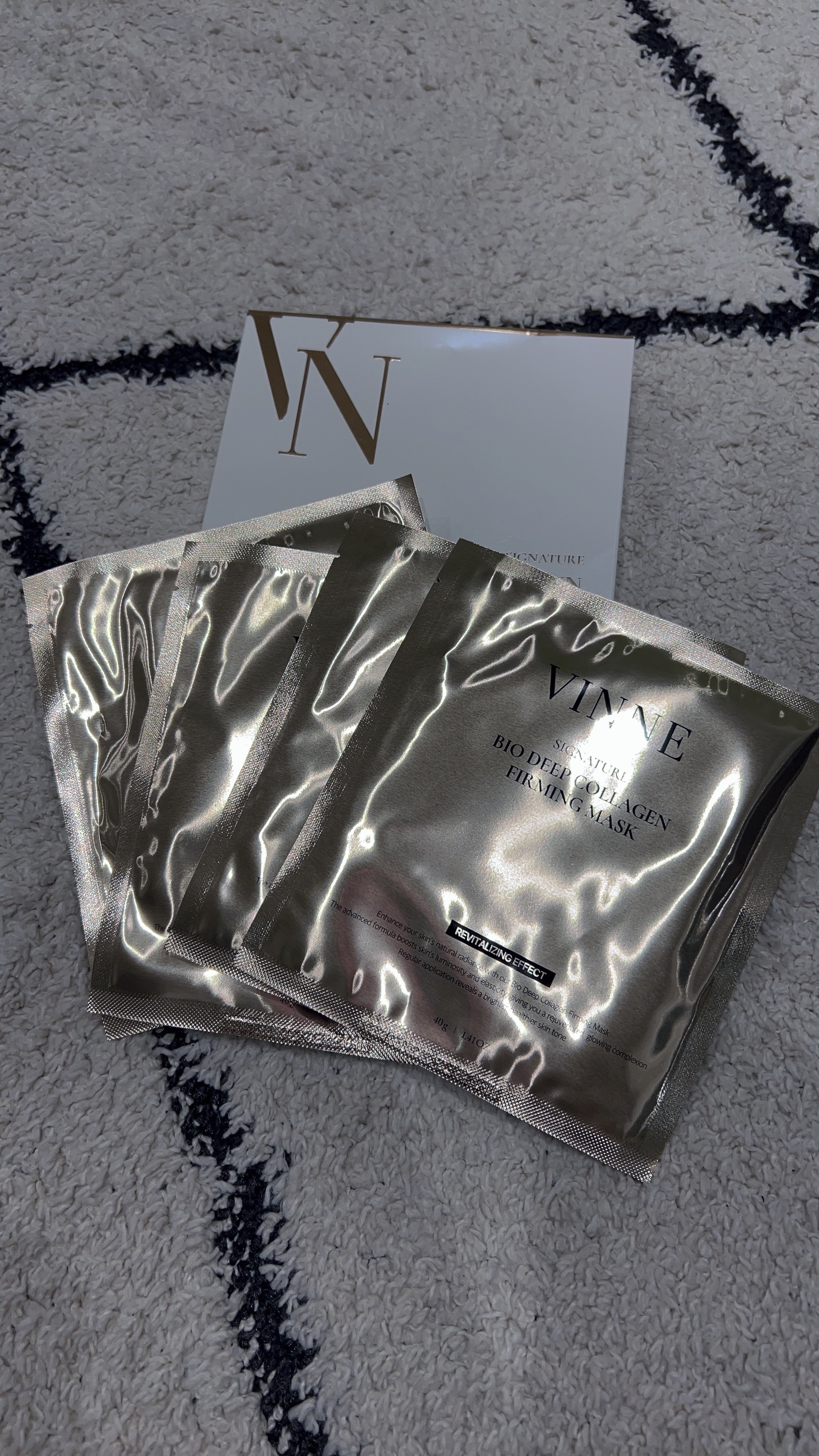 シグニチャーバイオディープコラーゲンファーミングマスク/VINNE /シートマスク・パックを使ったクチコミ（2枚目）