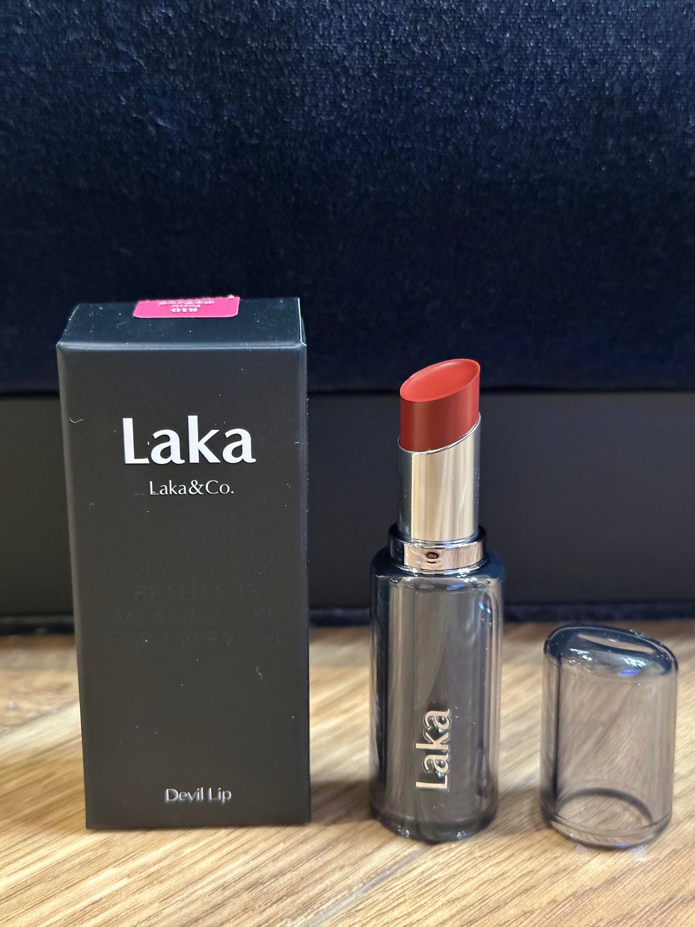 ラカ デビルリップ/Laka/口紅を使ったクチコミ(2枚目)