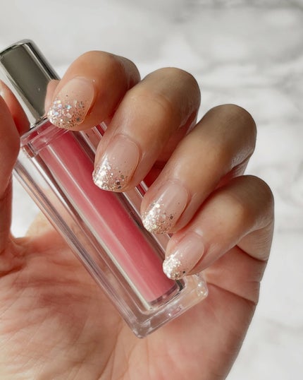 セミキュアジェルネイル(ハンド)/ohora/ネイルシールを使ったクチコミ(4枚目)