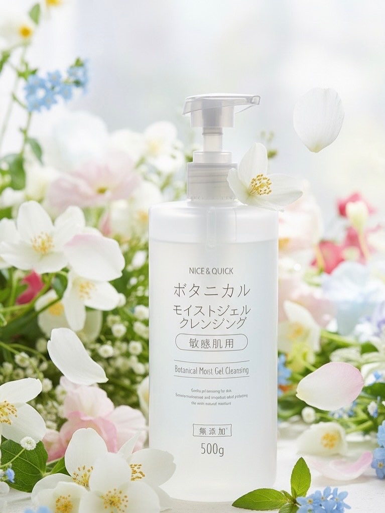 ボタニカルモイストジェルクレンジング/NICE ＆ QUICK/クレンジングジェルを使ったクチコミ（1枚目）