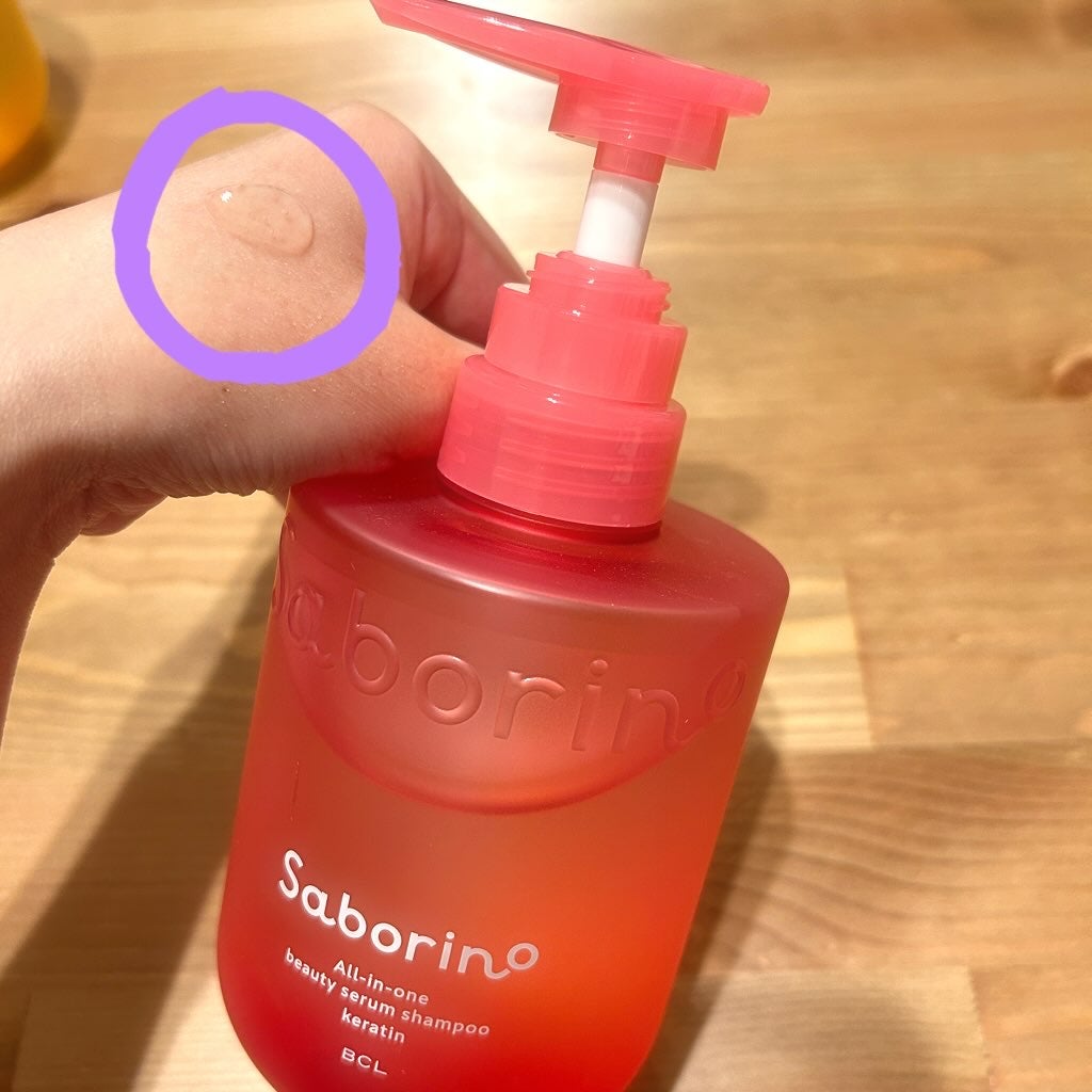 サボリーノ オールインワン美容液シャンプー CS/サボリーノ/市販シャンプーを使ったクチコミ(3枚目)