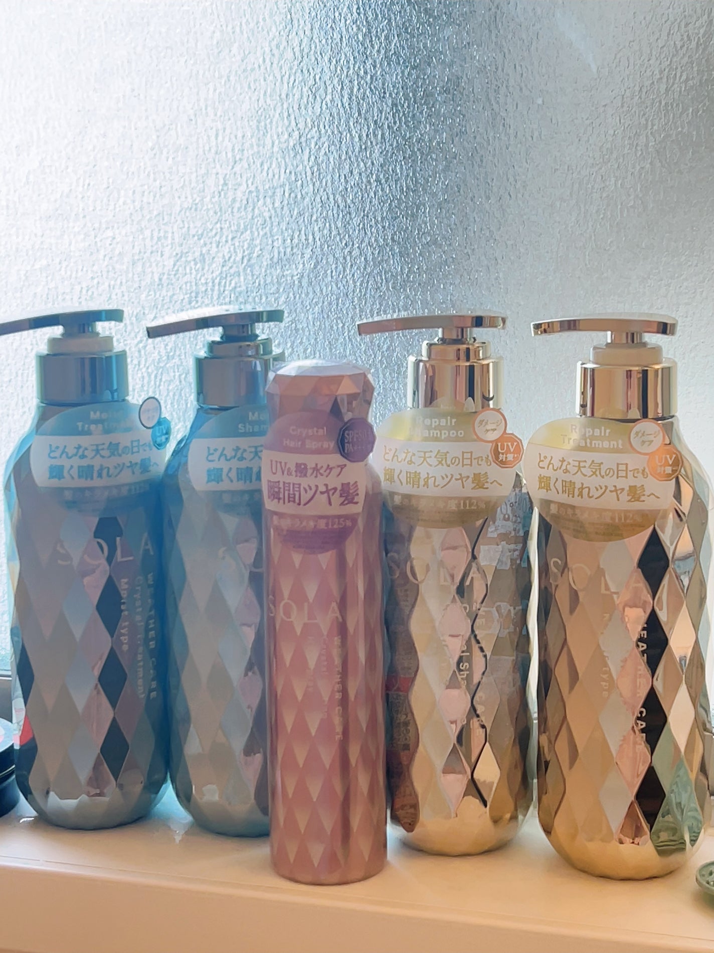 ソラ ウェザーケア クリスタル シャンプー/ヘアトリートメント モイストタイプ/SOLA WEATHER CARE/市販シャンプーを使ったクチコミ(2枚目)