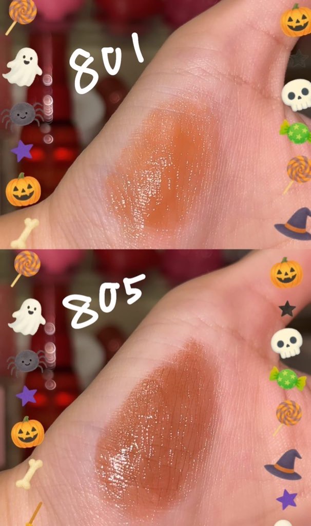 ラカ デビルリップ #801 Mur Mur モルモル/Laka/口紅を使ったクチコミ（2枚目）