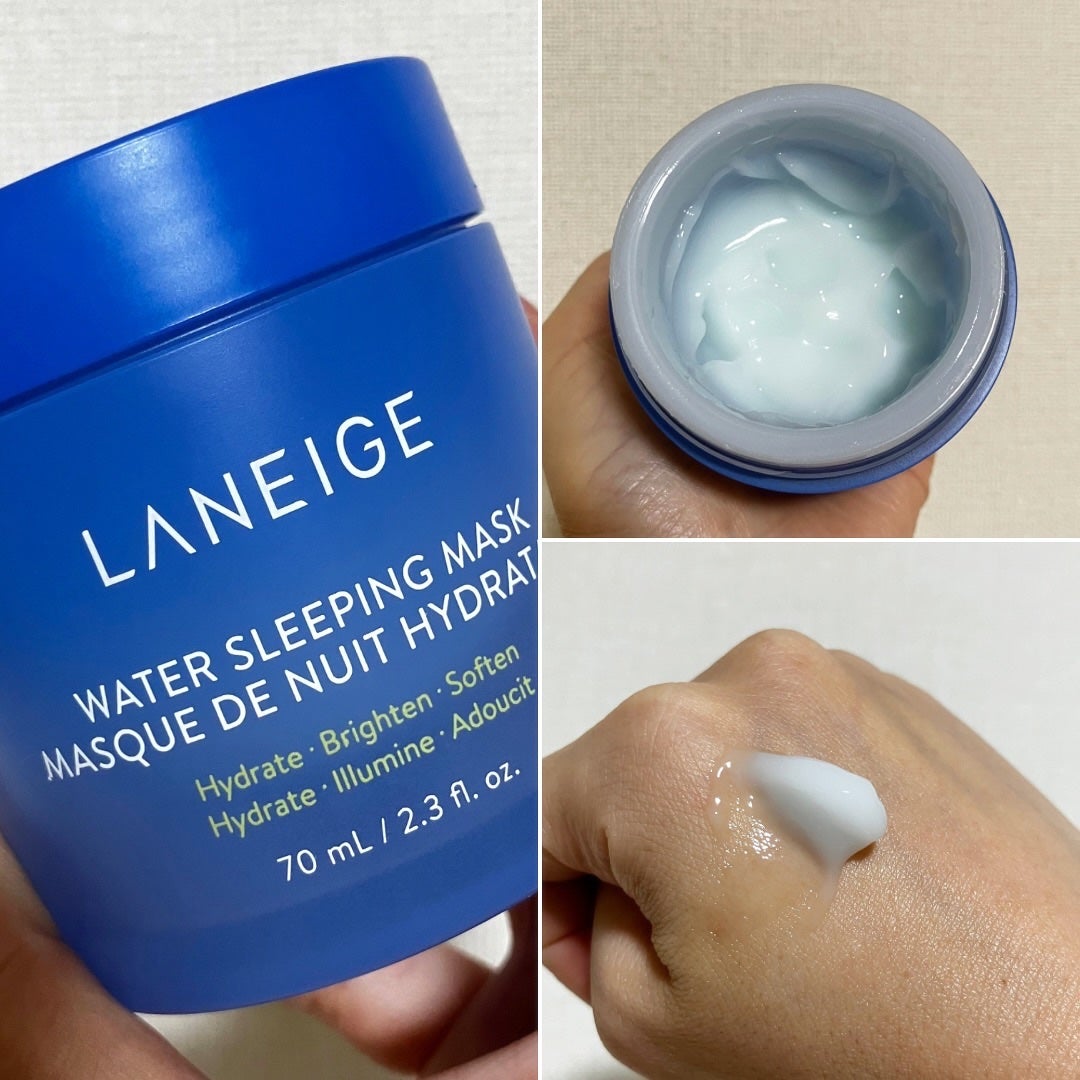 ウォータースリーピングマスク N/LANEIGE/フェイスクリームを使ったクチコミ(2枚目)