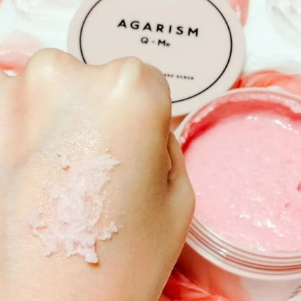 Q+Me スウィート ボム タラソ スクラブ/AGARISM/バスト・ヒップケアを使ったクチコミ(3枚目)