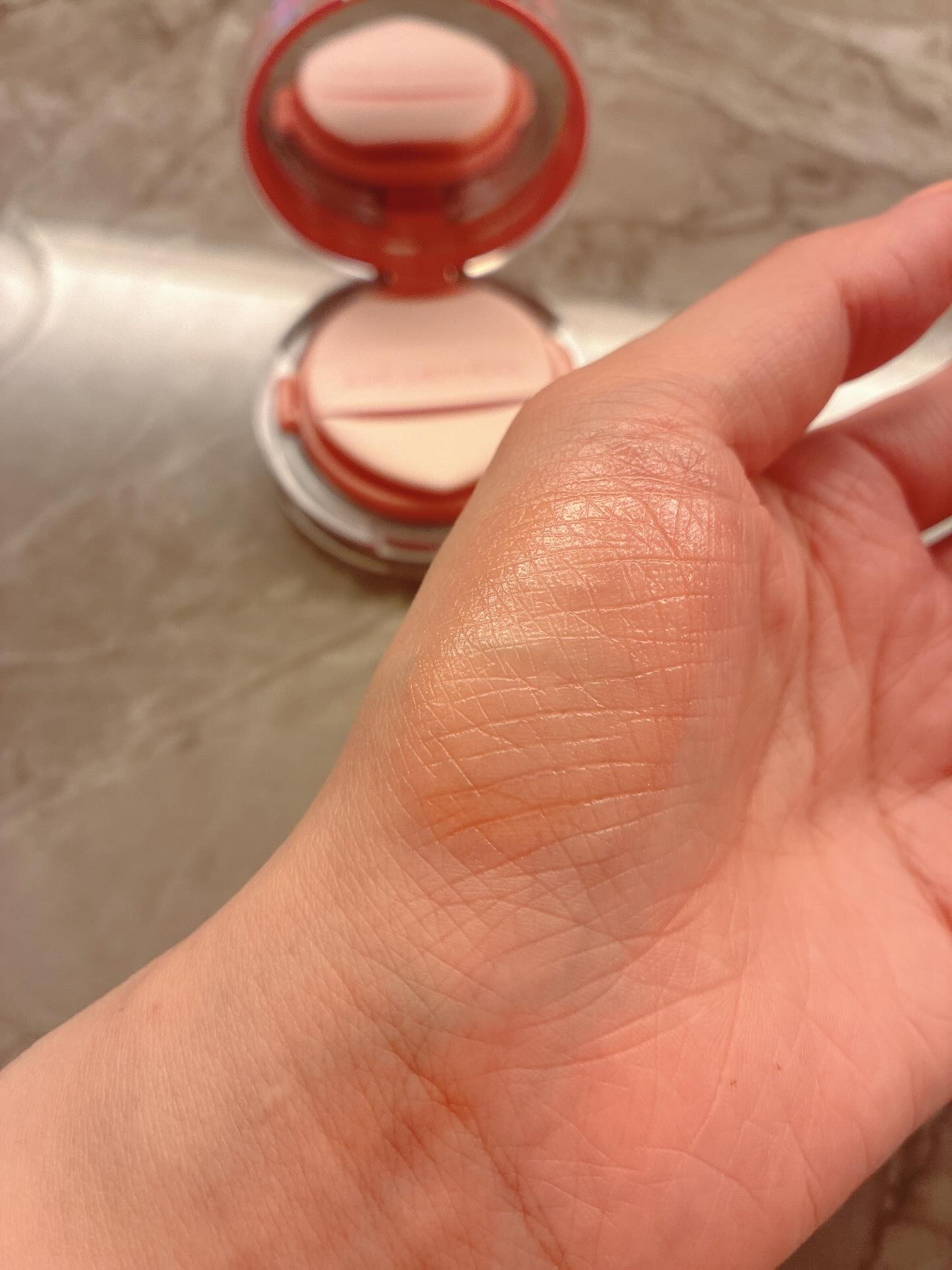 アーティストクッションブラッシュ/JUNG SAEM MOOL/リキッドチークを使ったクチコミ（3枚目）