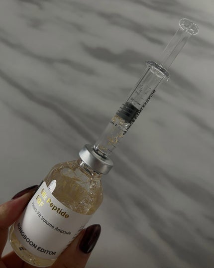 シルク ペプチド EGF ハートフィットボリューム リフティング アンプル/SUNGBOON EDITOR(成分エディター)/美容液を使ったクチコミ(2枚目)