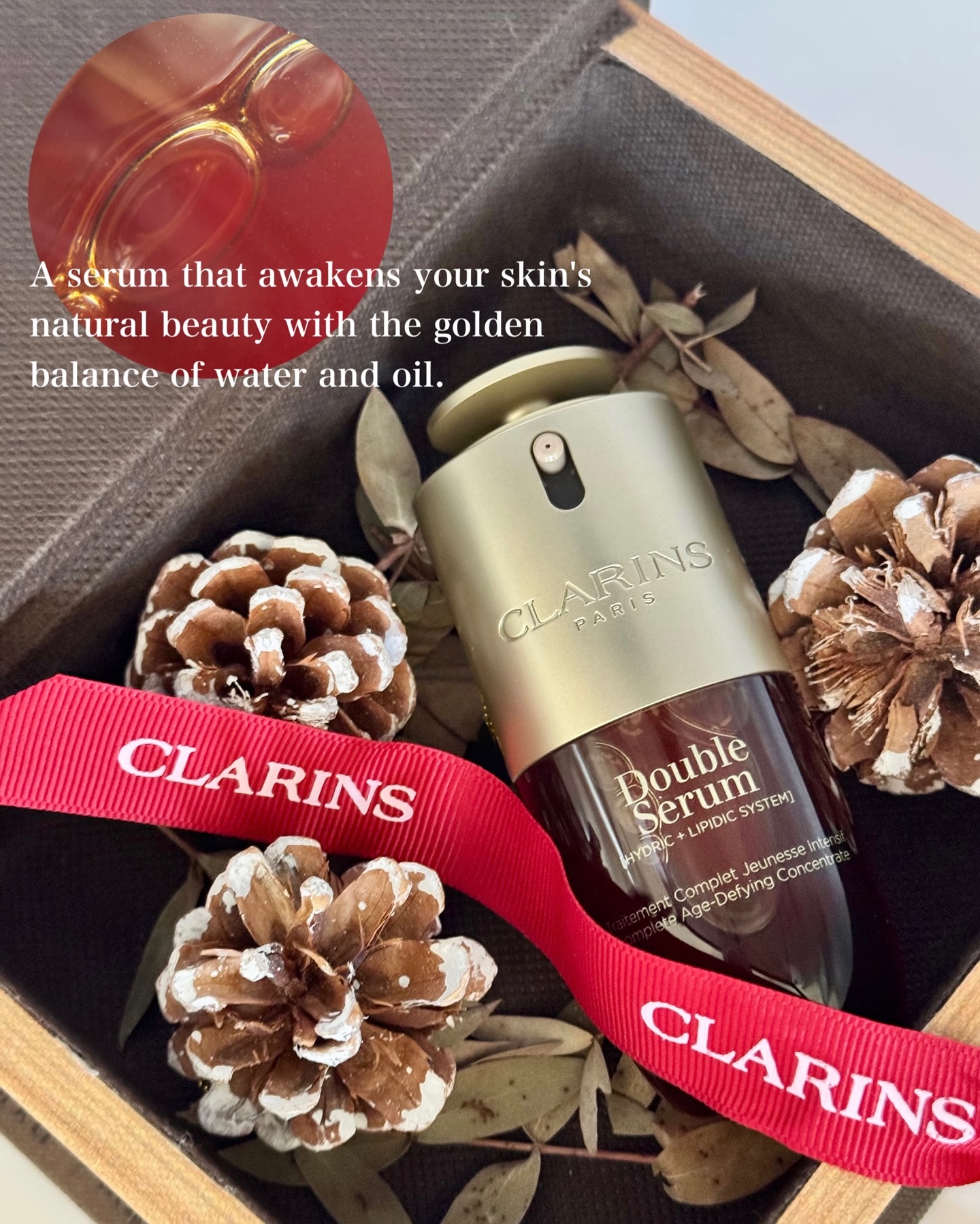 ダブル セーラム ADC/CLARINS/美容液を使ったクチコミ（3枚目）