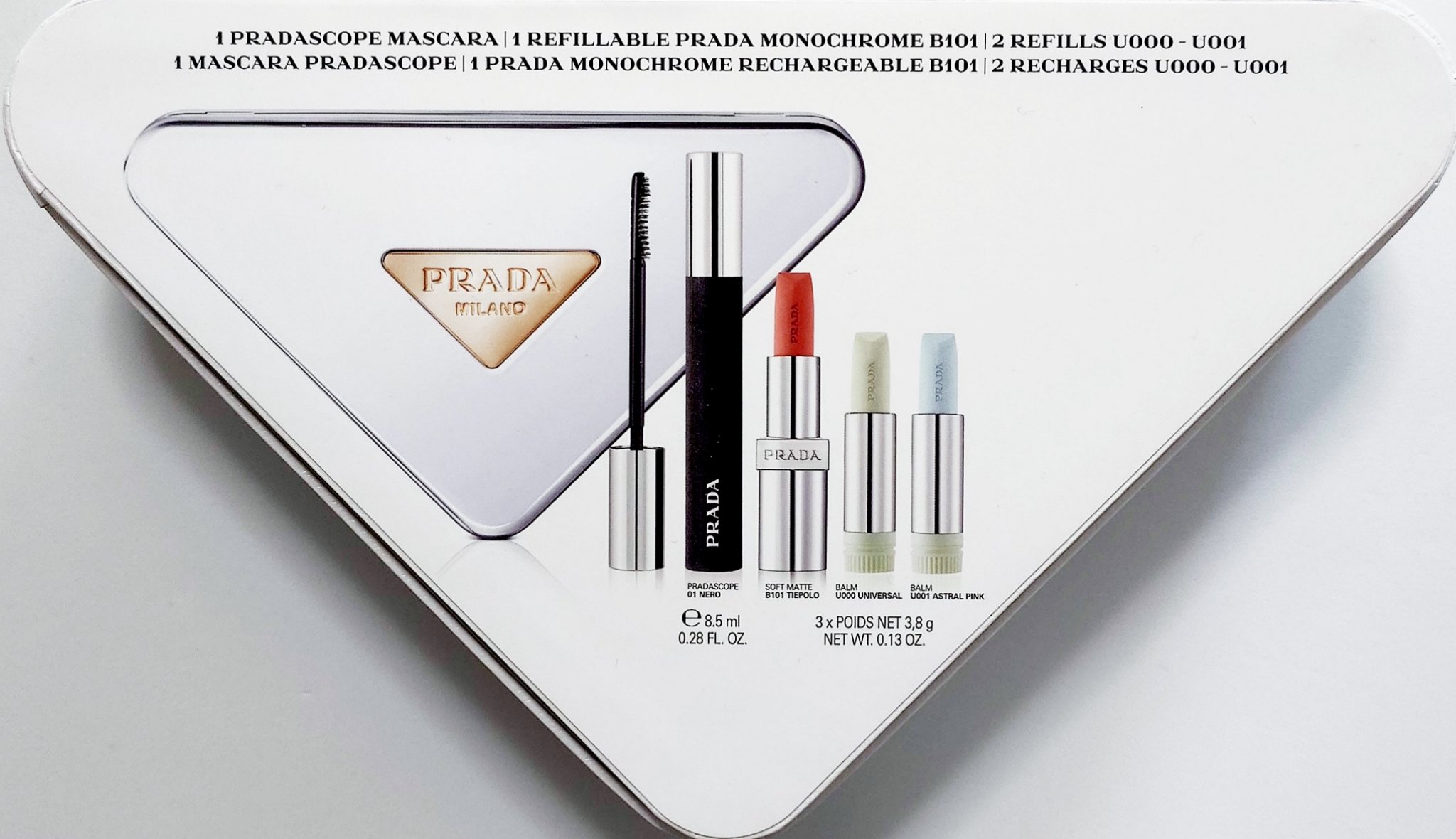 限定メイクアップキット】プラダ ビューティ クラッチ セット｜PRADA