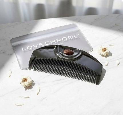 PG ツキ プレミアムブラック/LOVECHROME/ヘアコームを使ったクチコミ(1枚目)