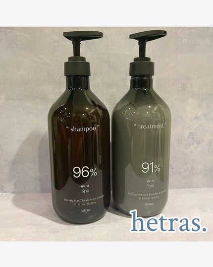 ヘトラス シャンプー&トリートメント/hetras/市販シャンプーを使ったクチコミ(1枚目)