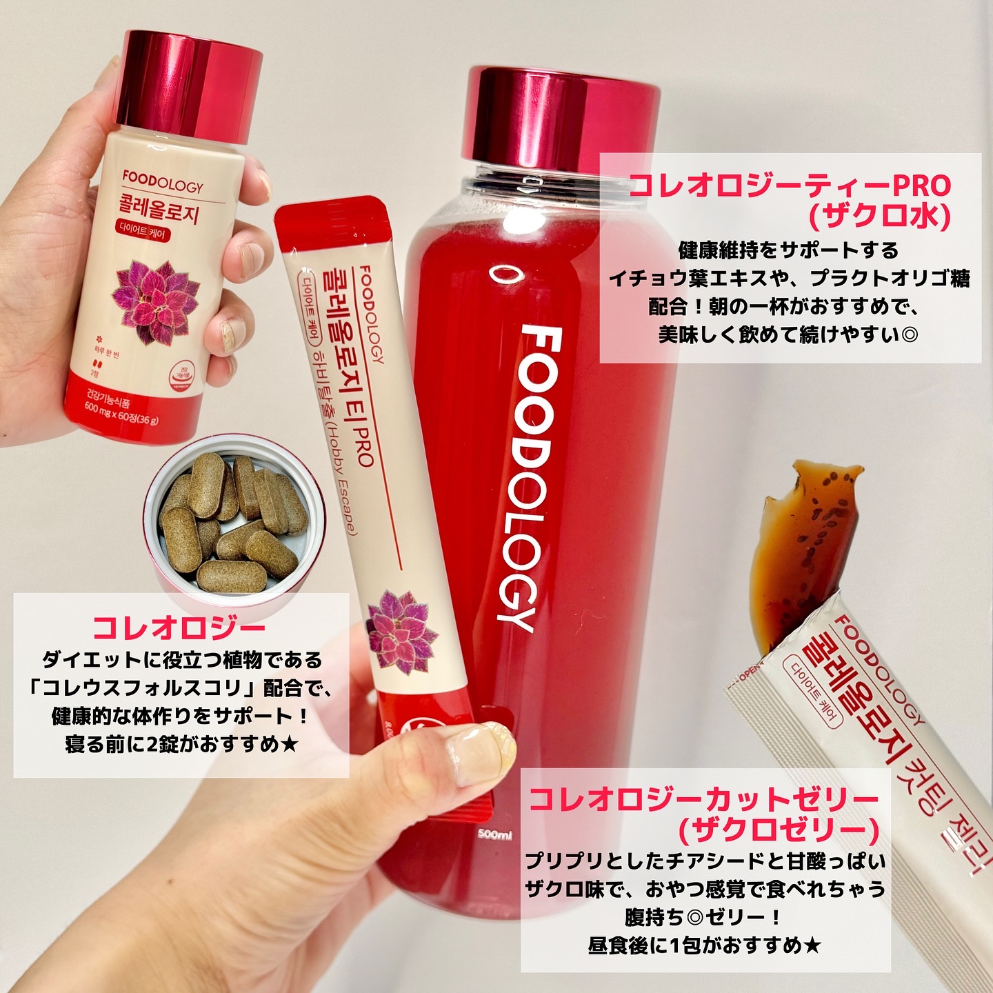 コレオロジーティー/FOODOLOGY/ドリンクを使ったクチコミ（3枚目）