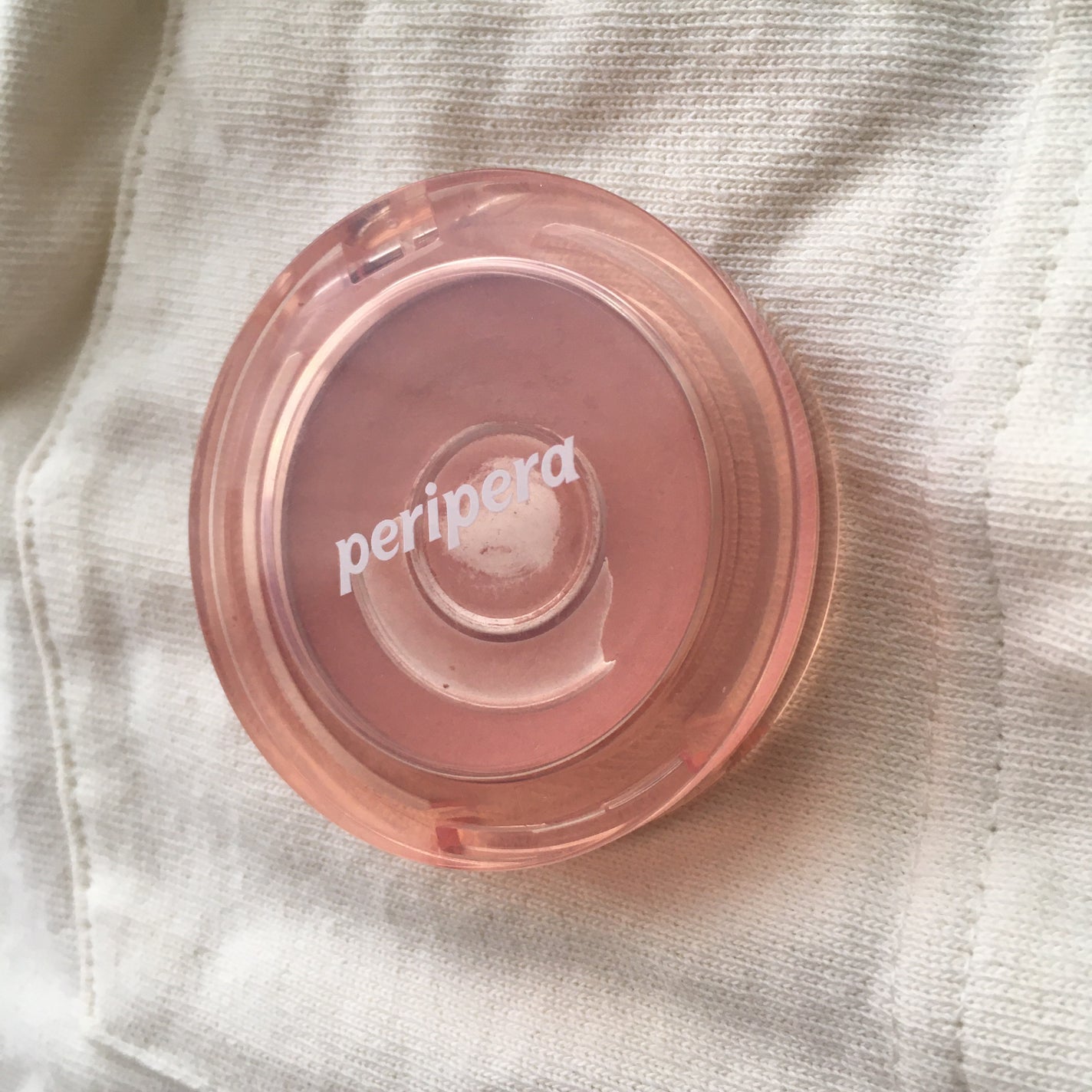 ピュア ブラッシュド サンシャイン チーク/PERIPERA/パウダーチークを使ったクチコミ(1枚目)