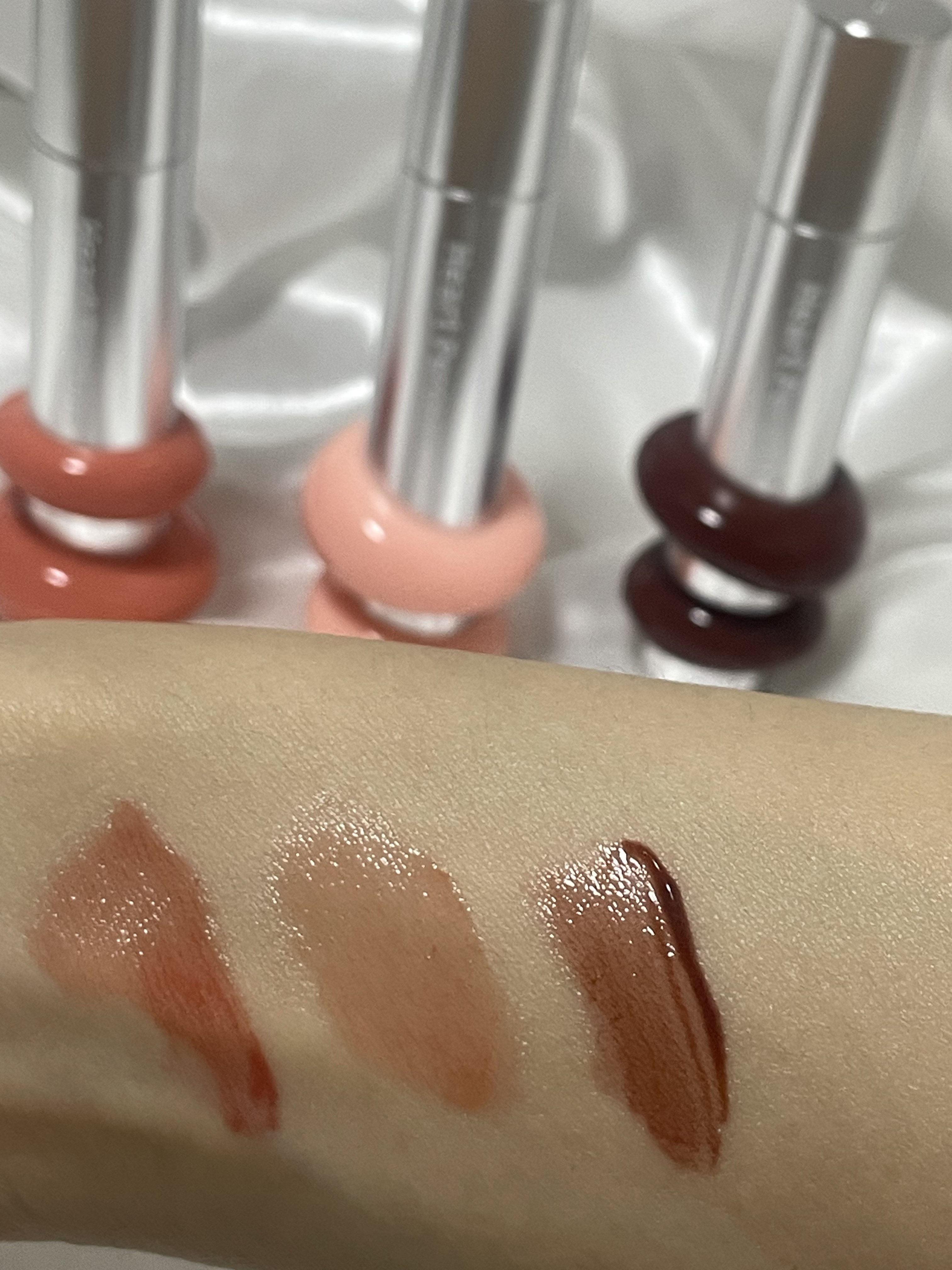 ドットオンムードワンウェイグロイティント 04 ピンク・ベイブ/Heart Percent/リップティントを使ったクチコミ（2枚目）