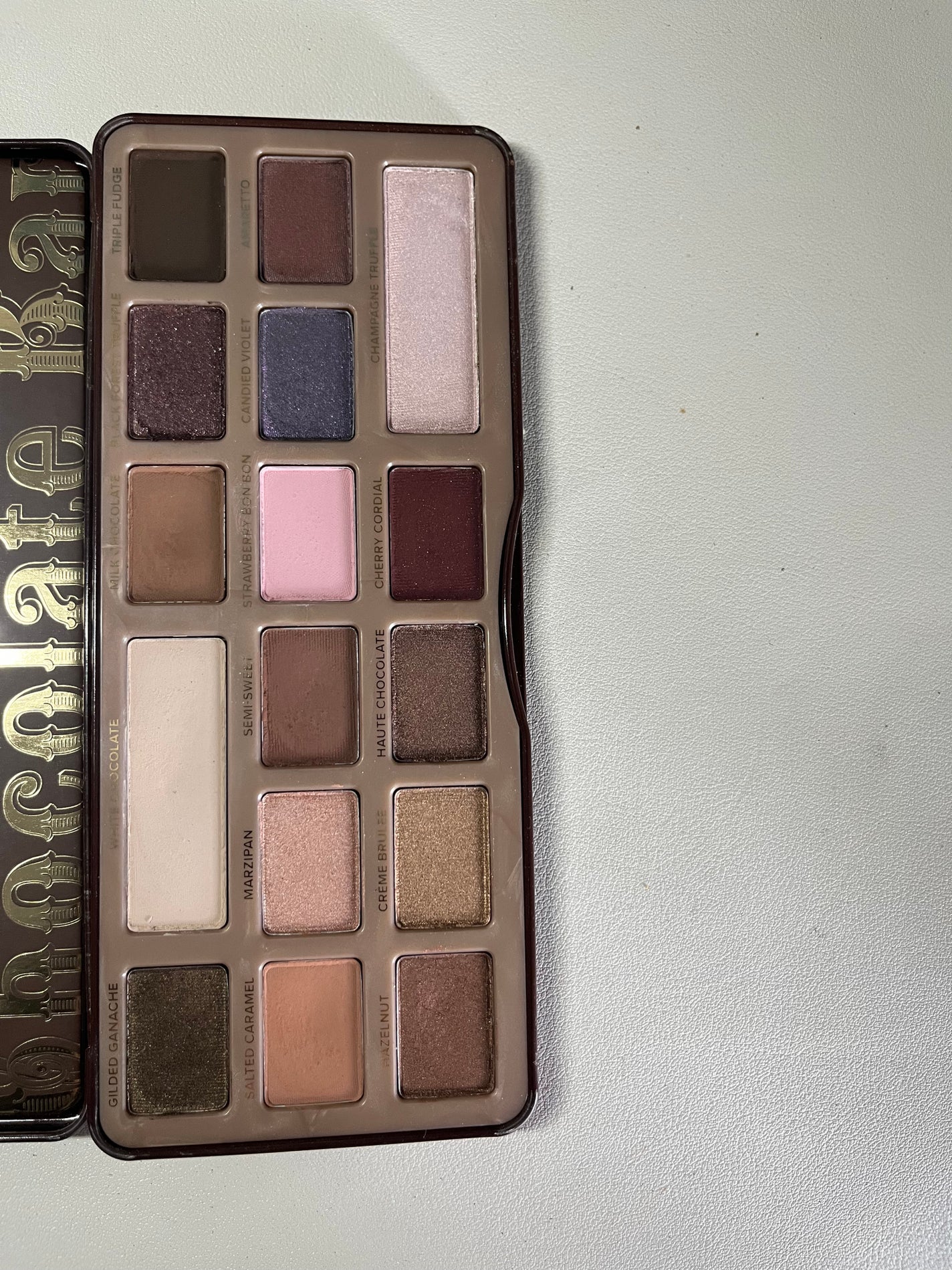 チョコレート バー アイシャドウ パレット/Too Faced/アイシャドウパレットを使ったクチコミ(1枚目)