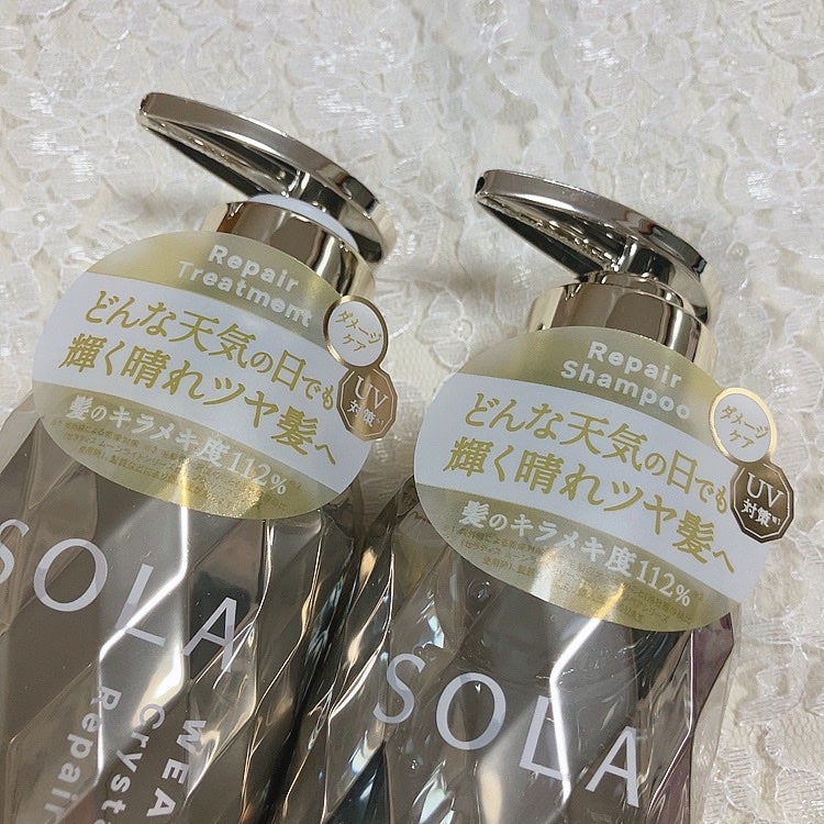 ソラ ウェザーケア クリスタル シャンプー/ヘアトリートメント モイストタイプ/SOLA WEATHER CARE/市販シャンプーを使ったクチコミ(4枚目)