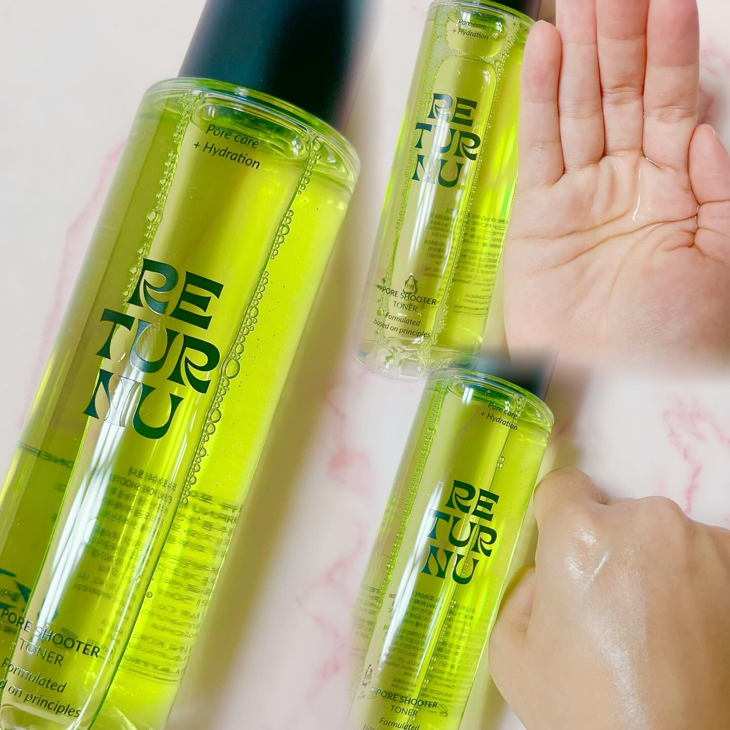 ポアシュータートナー/リターニュ/化粧水を使ったクチコミ（2枚目）