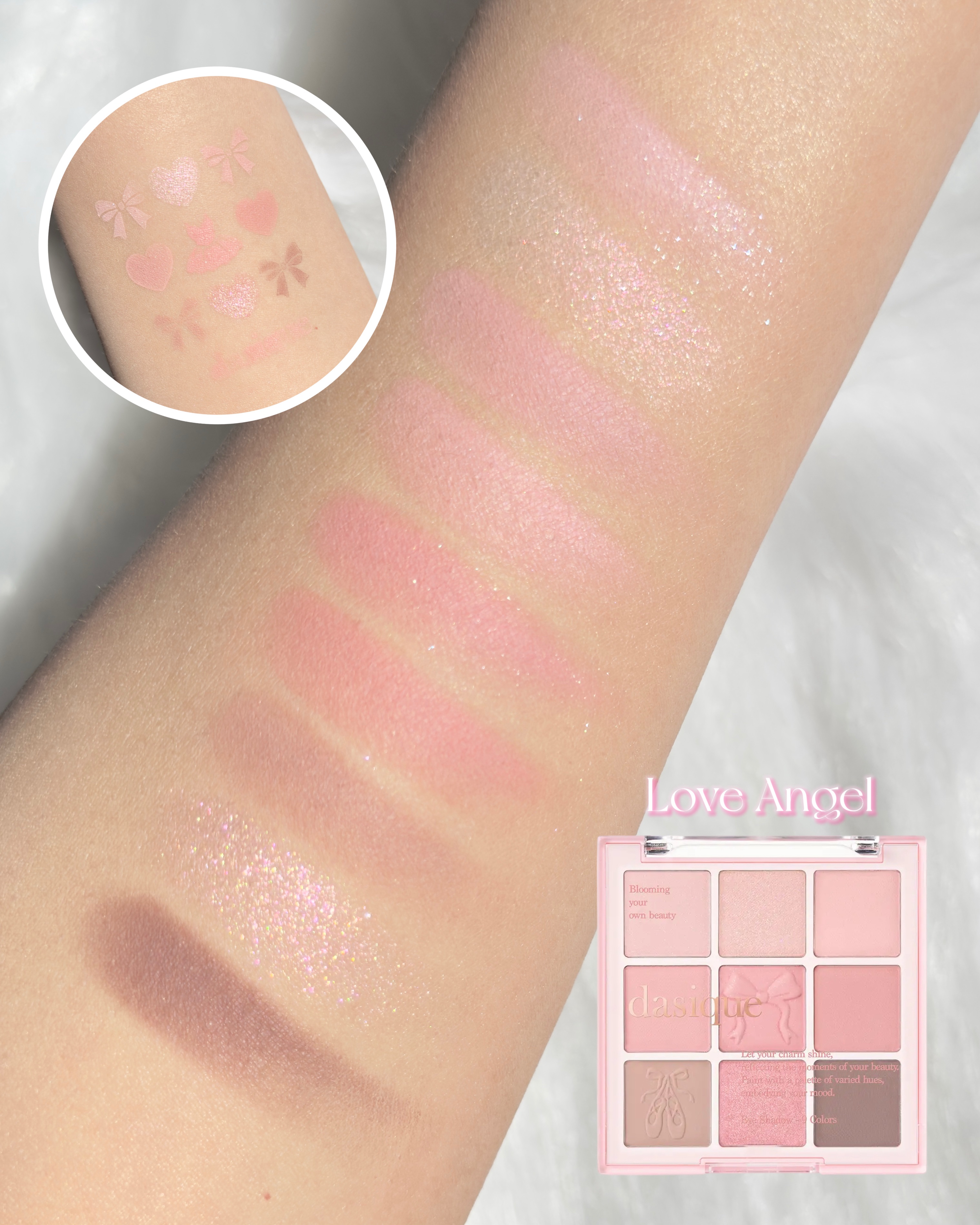 シャドウパレット/dasique/アイシャドウパレットを使ったクチコミ（3枚目）