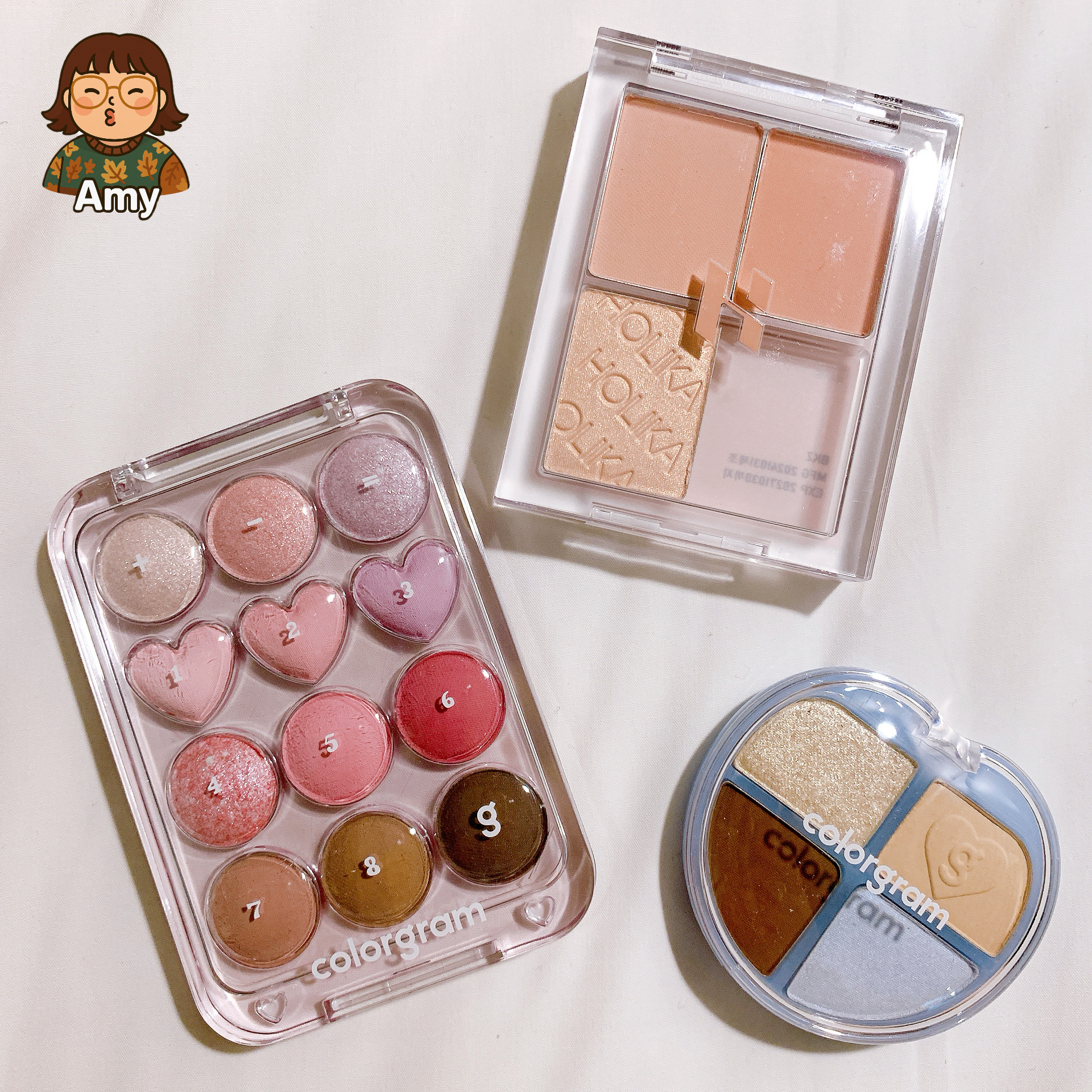 ティントリーアイパレット 02.チェストナッツトリー/Colorgram/アイシャドウパレットを使ったクチコミ（3枚目）