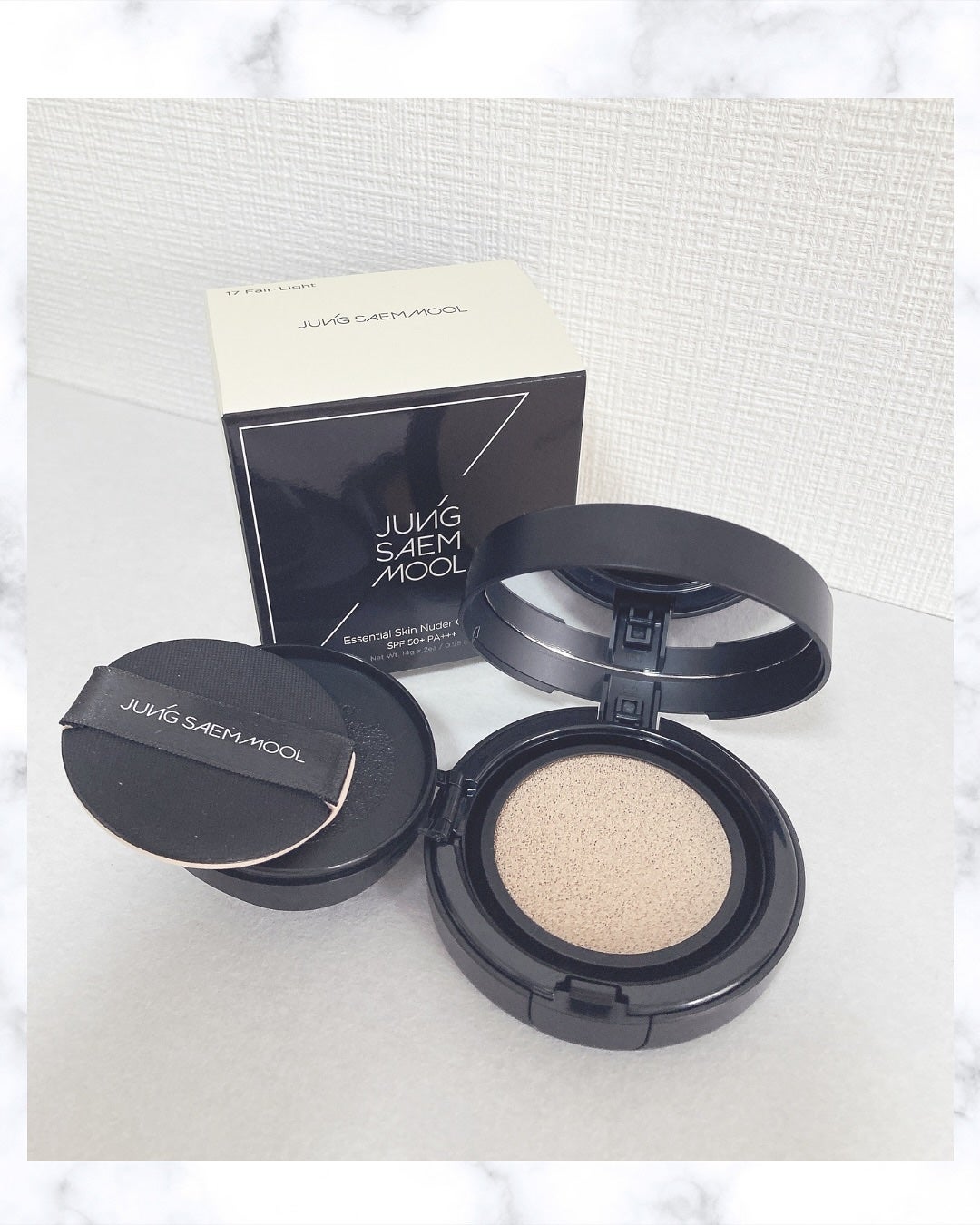 エッセンシャル スキン ヌーダー クッション/JUNG SAEM MOOL/クッションファンデーションを使ったクチコミ(4枚目)