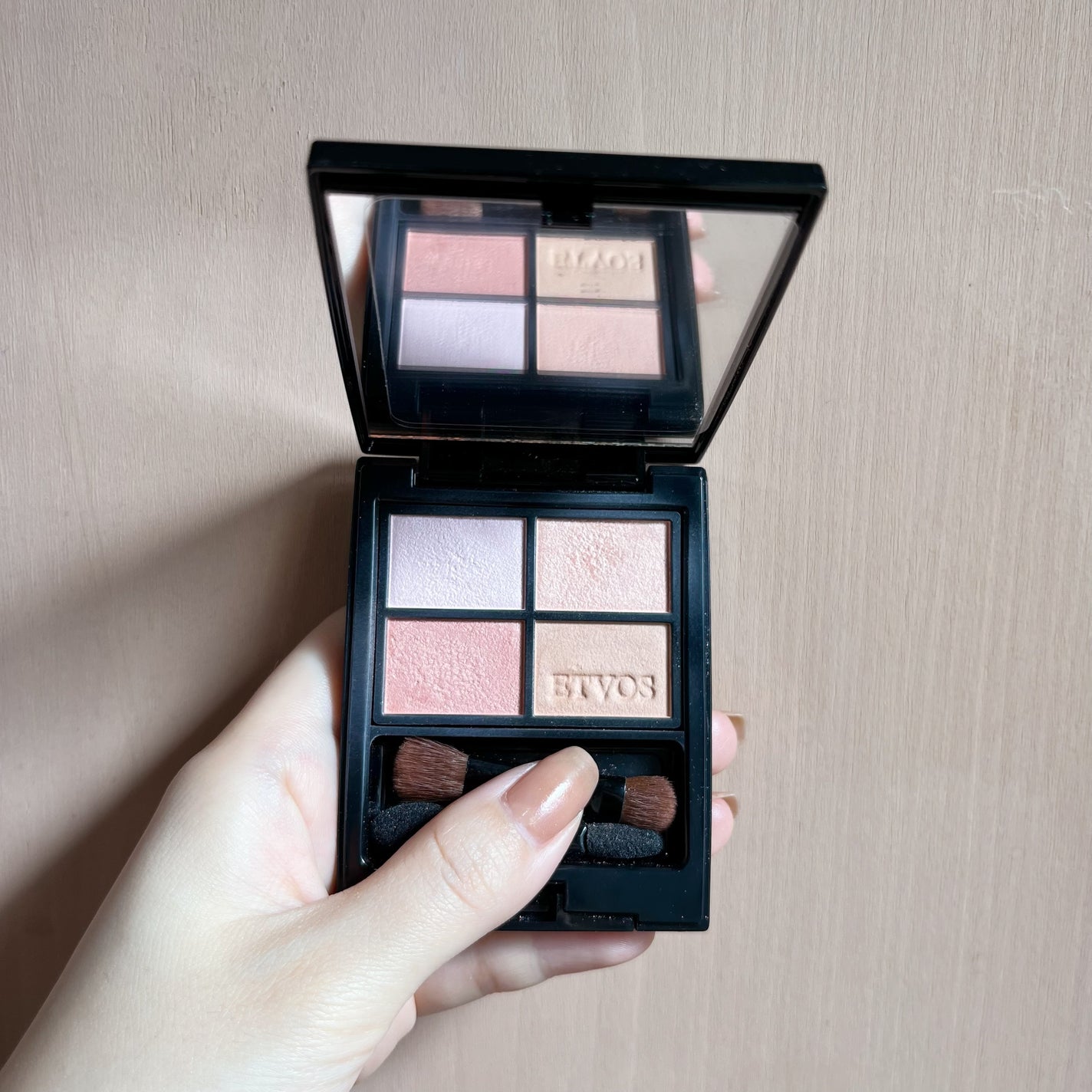 ミネラルクラッシィシャドー/エトヴォス/アイシャドウパレットを使ったクチコミ(2枚目)