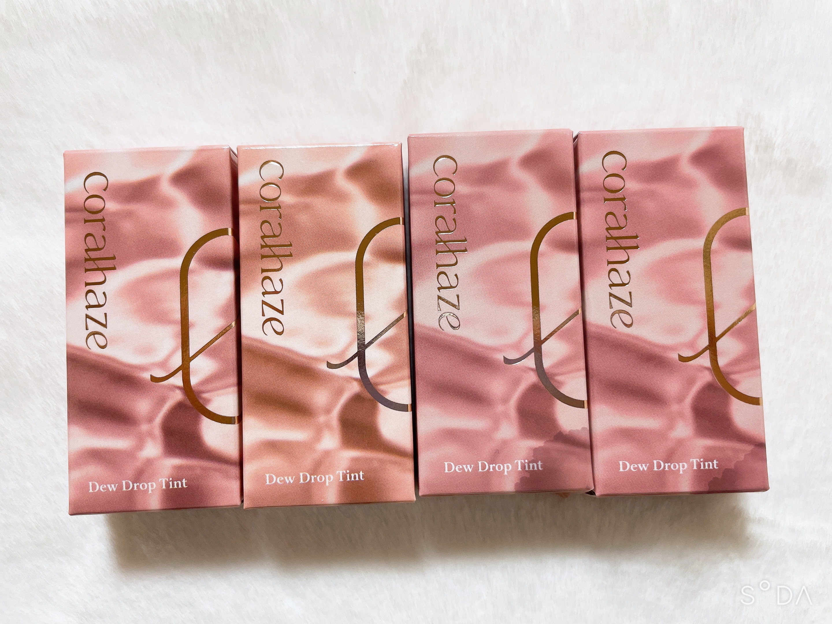 デュー ドロップ ティント/Coralhaze/リップティントを使ったクチコミ（1枚目）