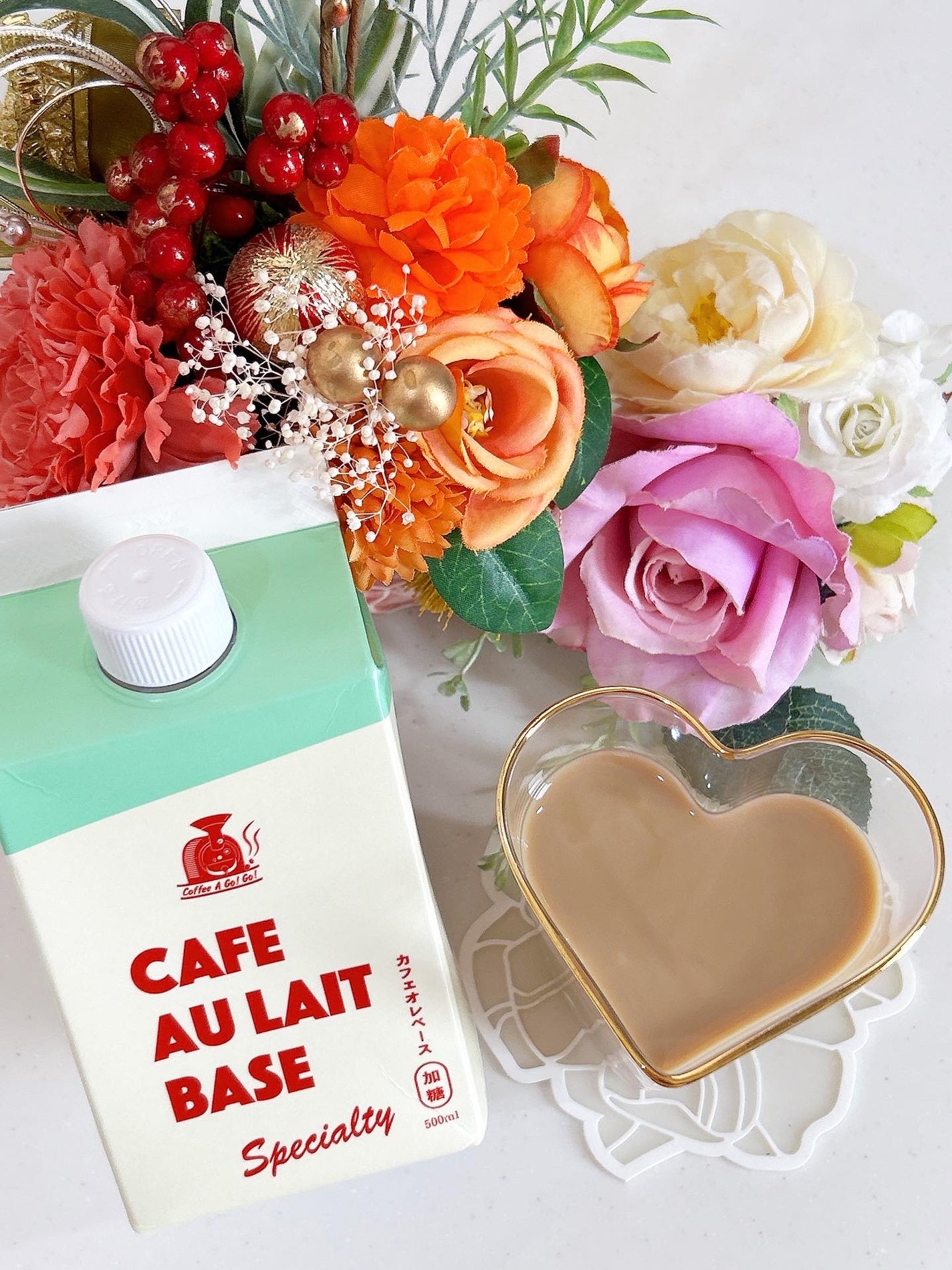 あやちゃん@フォロバ100 on LIPS 「お店クオリティーのカフェオレがおうちで❤️@coffeeago..」(1枚目)