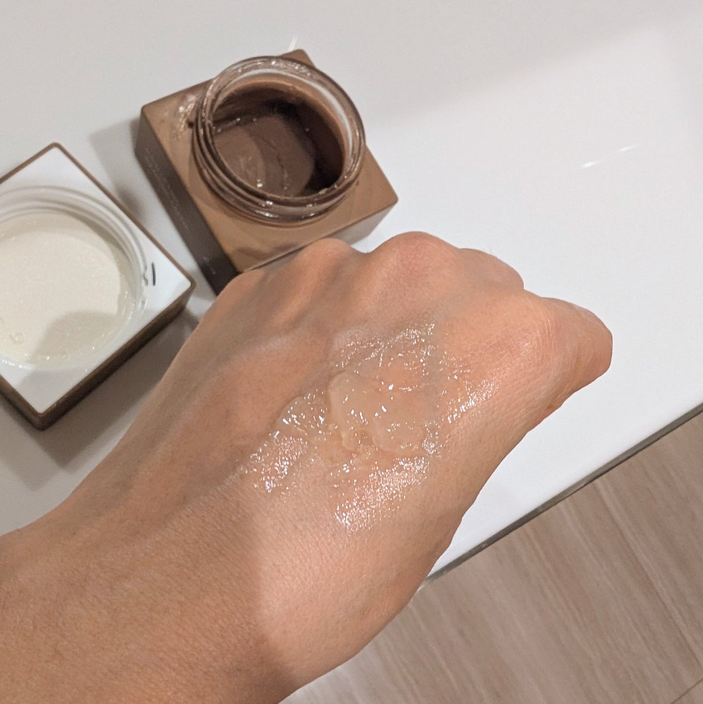 フローリフティングラッピングクリーム/koy/フェイスクリームを使ったクチコミ(2枚目)