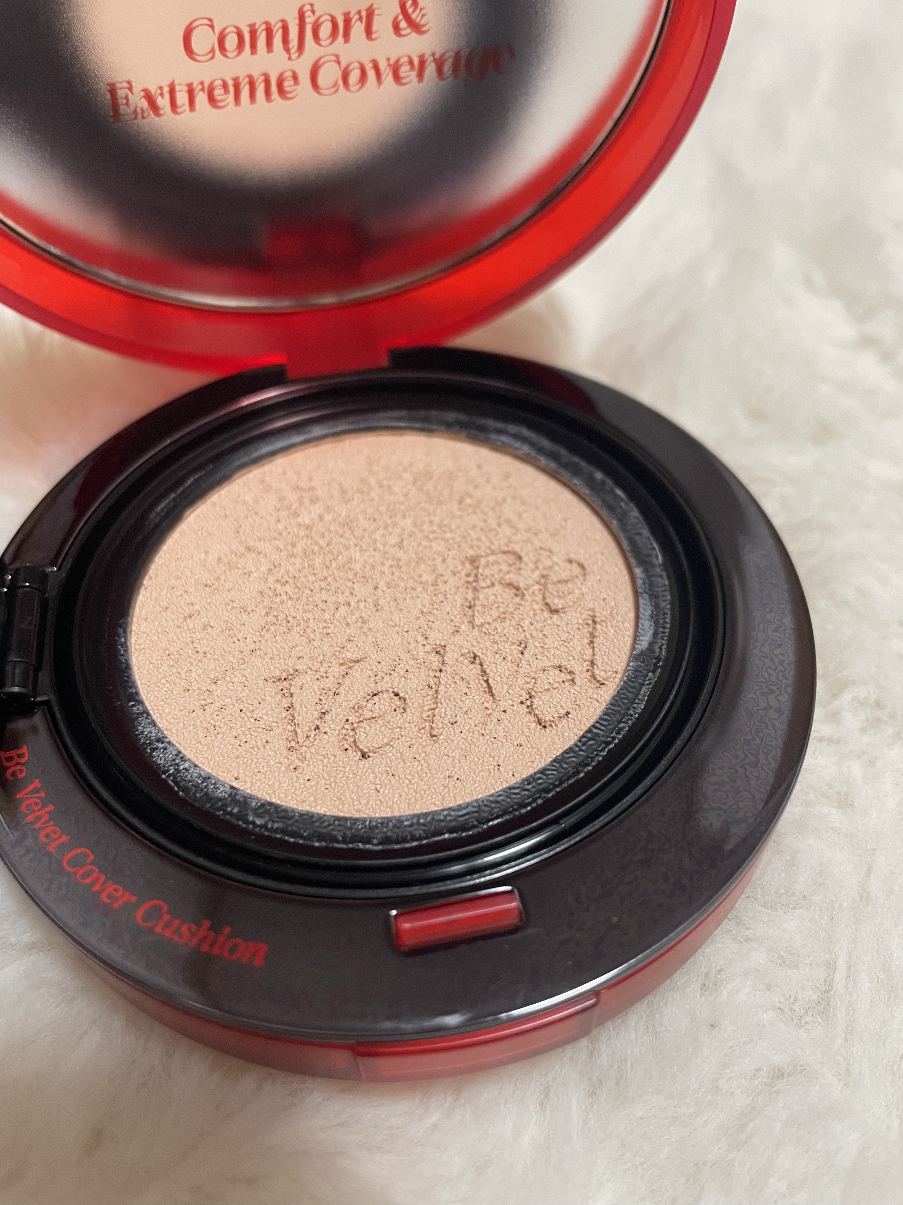 ビーベルベットカバークッション/espoir/クッションファンデーションを使ったクチコミ（2枚目）