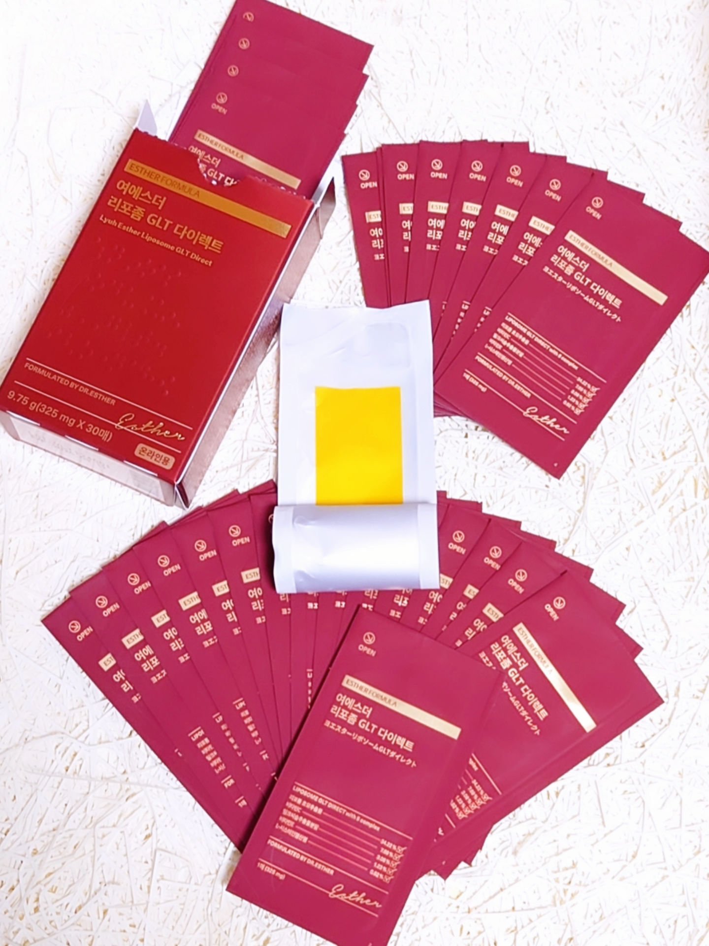 ヨエスターGLTダイレクトウルトラX/ESTHER FORMULA/美容サプリメントを使ったクチコミ（1枚目）