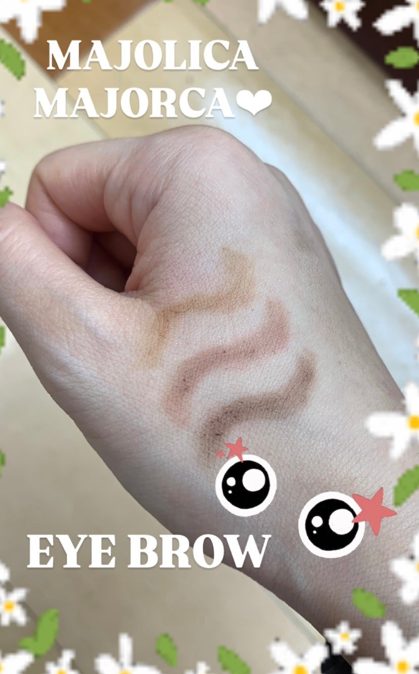 コスメコンシェルジュの日常 on LIPS 「MAJOLICAMAJORCA❤︎EYEBROW♡👀3色展開で..」(1枚目)