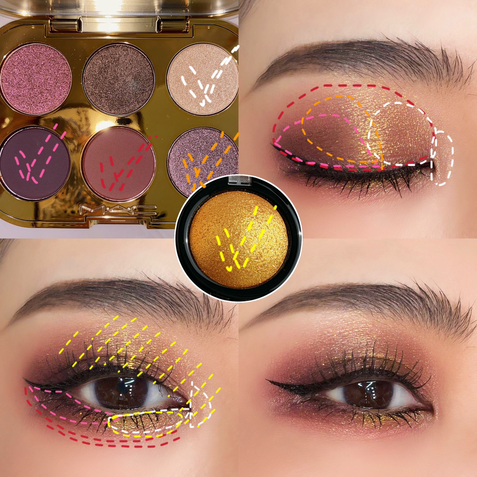 M・A・C・PAT McGRATH LABSのパウダーアイシャドウを使った口コミ -MAC