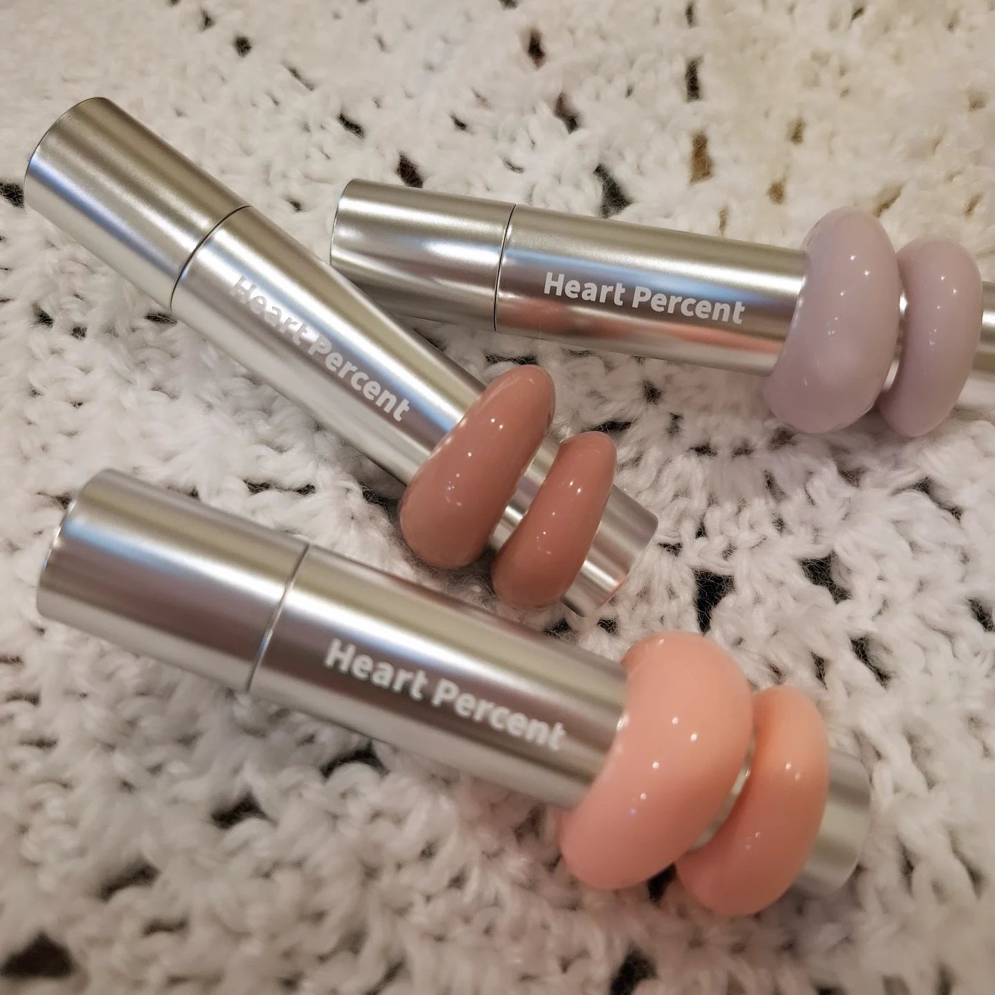 ドットオンムードワンウェイグロイティント 09 ピーチミルク/Heart Percent/リップティントを使ったクチコミ（3枚目）