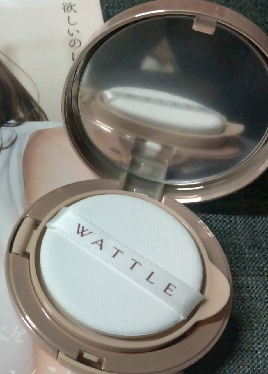 WATTLEクッションファンデーション/WATTLE/クッションファンデーションを使ったクチコミ（3枚目）