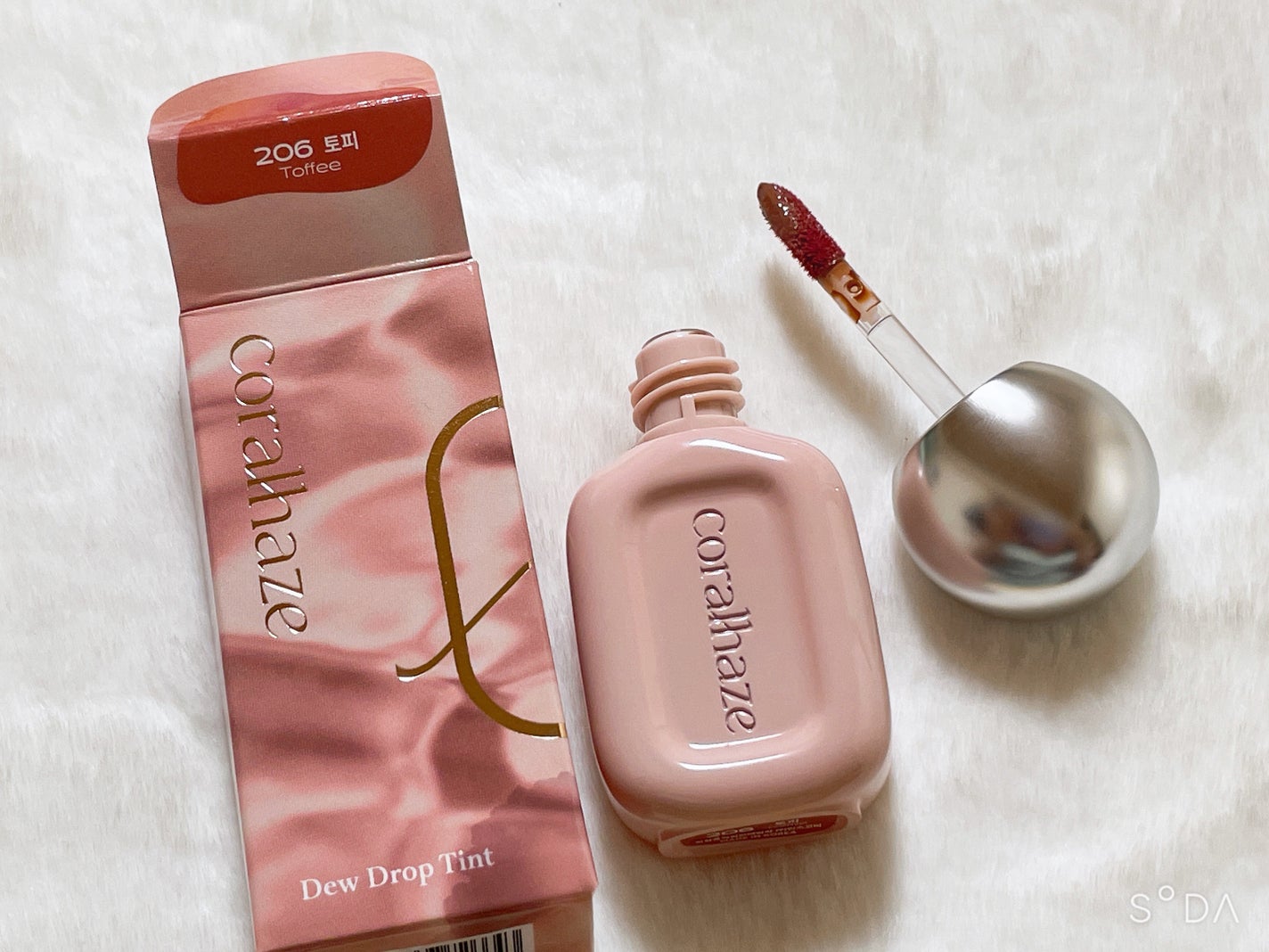 デュー ドロップ ティント/Coralhaze/リップティントを使ったクチコミ(4枚目)