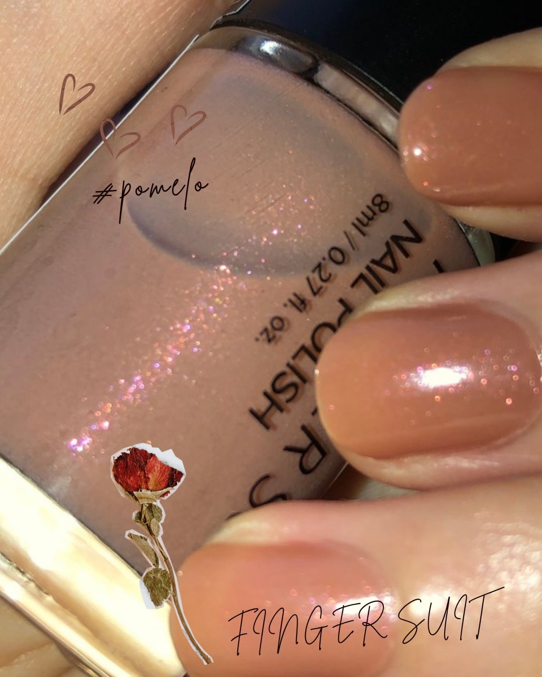 FINGER SUIT ネイルポリッシュ/FINGER SUIT/マニキュアを使ったクチコミ(2枚目)
