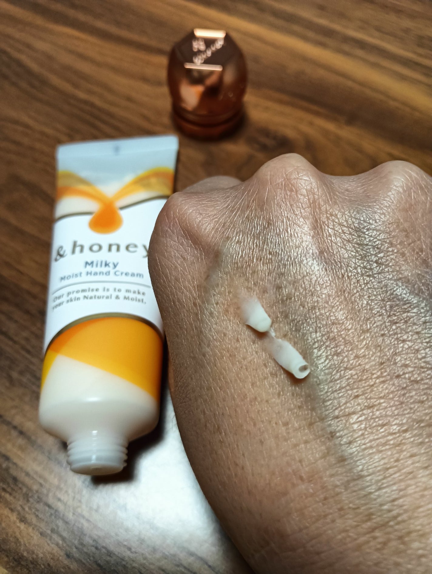 ミルキーモイスト ハンドクリーム/&honey/ハンドクリームを使ったクチコミ(3枚目)