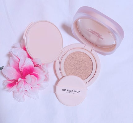 インクラスティングクッションファンデーション/THE FACE SHOP/クッションファンデーションを使ったクチコミ(2枚目)