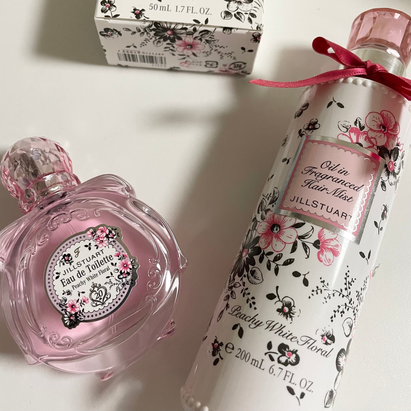 ジルスチュアート ピーチー ホワイトフローラル オードトワレ/JILL STUART/香水(レディース)を使ったクチコミ(2枚目)