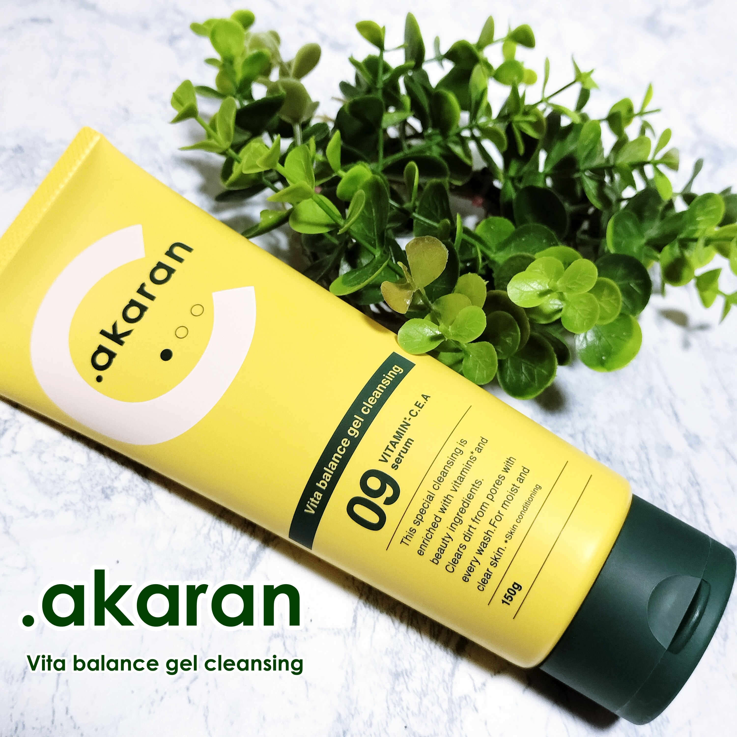 ビタバランスジェルクレンジング/.akaran/クレンジングジェルを使ったクチコミ（1枚目）