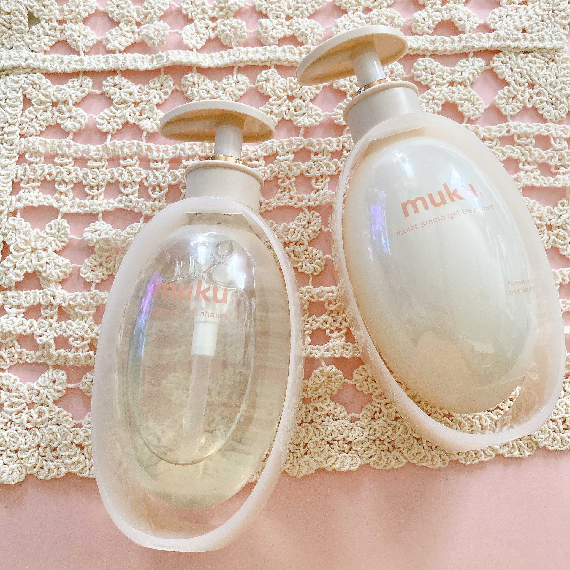 ムク+　モイスト　アミノジェル　シャンプー/ヘアトリートメント/muku+/市販シャンプーを使ったクチコミ（1枚目）