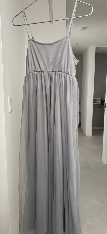 ぷぅぴぃ《紫コス部💜💗》 on LIPS 「GRL♡♡シャギーニットジップトップス×チュールワンピースセッ..」(2枚目)