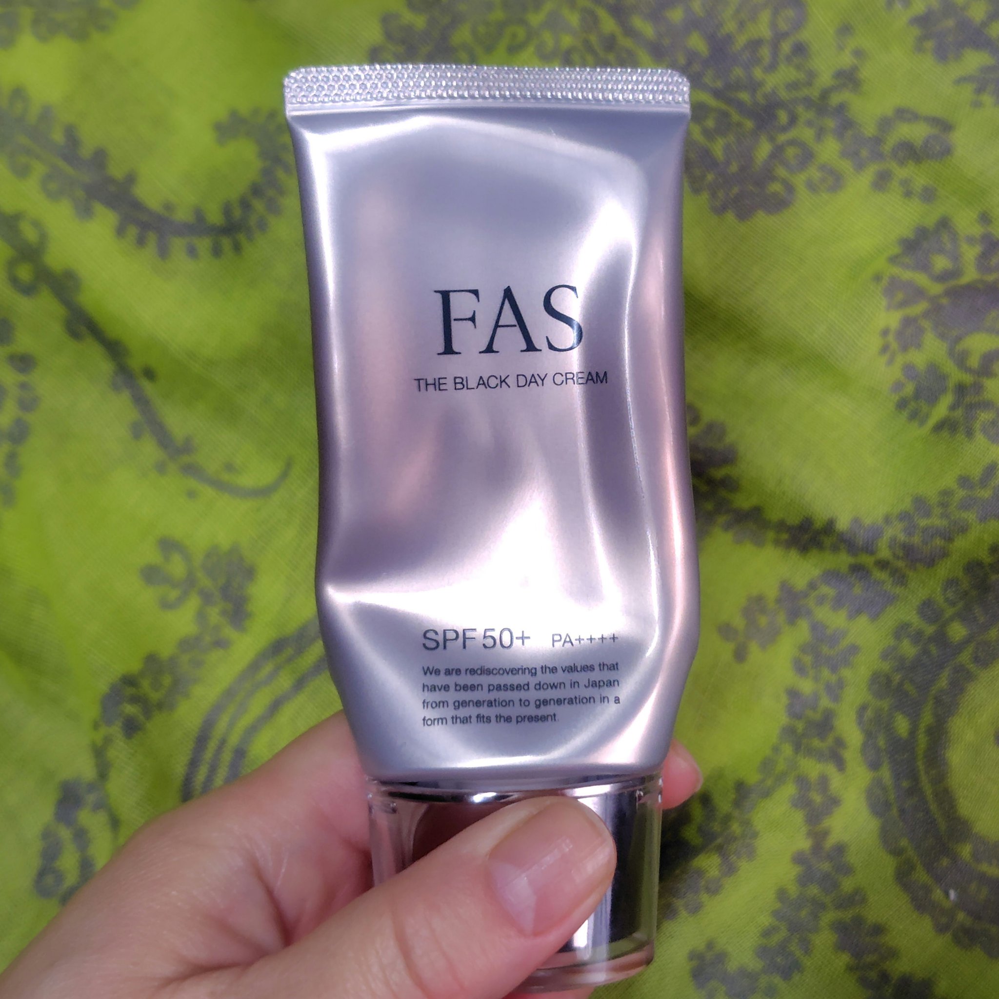 FAS ザ ブラック デイ クリーム/FAS/フェイスクリームを使ったクチコミ（1枚目）