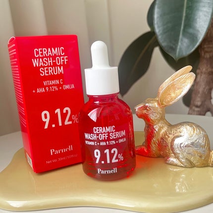 AHA 9.12 オミジャ 陶器肌 ウォッシュオフ セラム/parnell/美容液を使ったクチコミ(2枚目)