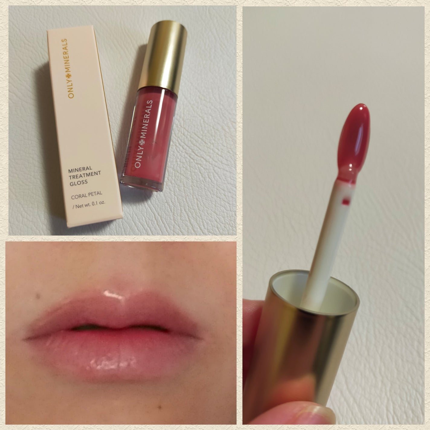 ミネラルトリートメントグロス/ONLY MINERALS/リップグロスを使ったクチコミ(3枚目)